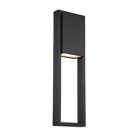 Dweled Archetype 24in LED Indoor and Outdoor Wall Light 3000K in Black WS-W159